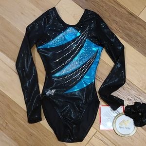 Brand New Alpha Factor Girls Leotard